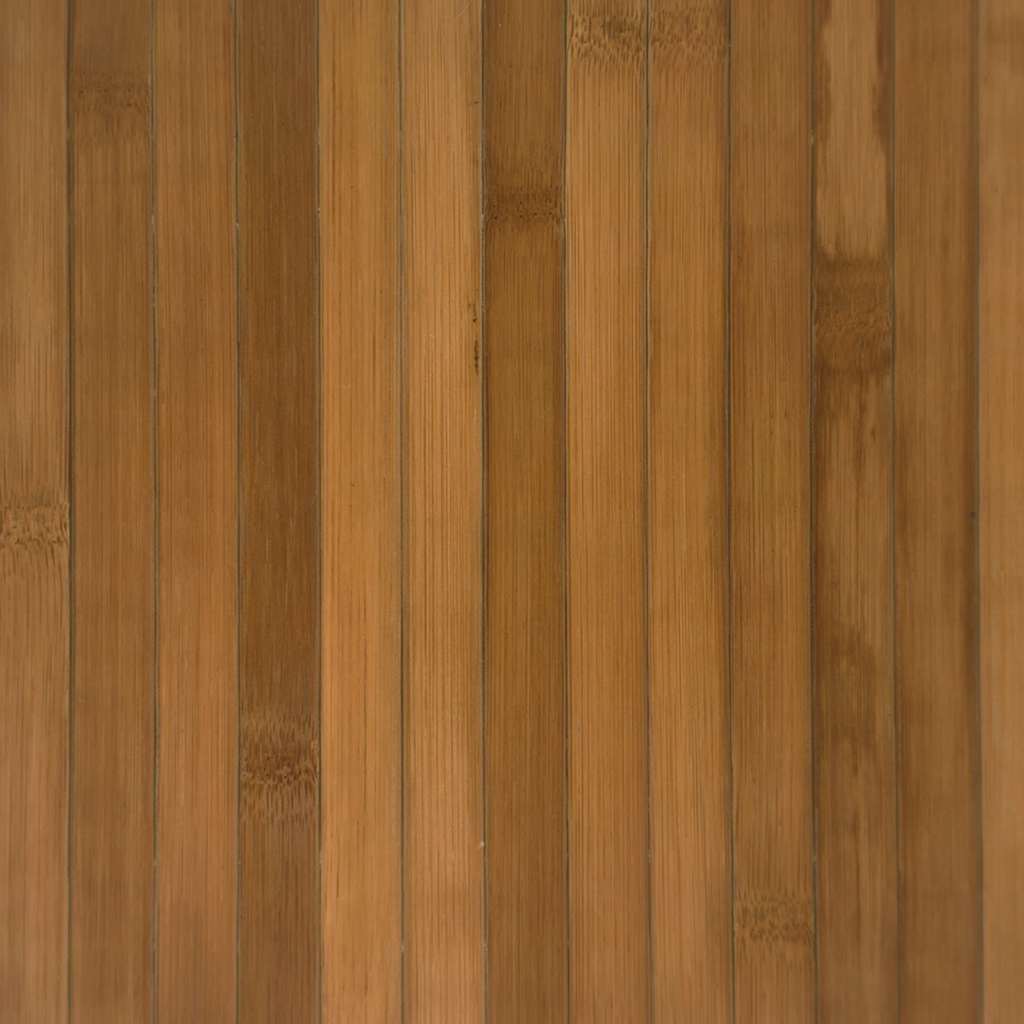 Tepih pravokutni smeđi 60 x 200 cm od bambusa