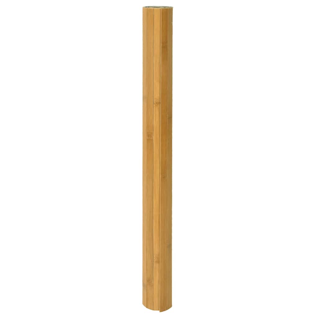 Tepih pravokutni prirodni 60 x 300 cm od bambusa