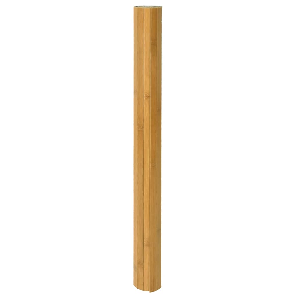 Tepih pravokutni prirodni 70 x 100 cm od bambusa