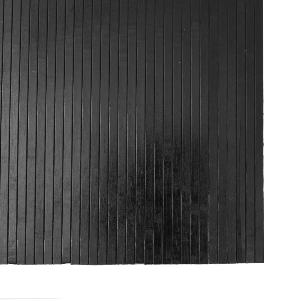 Tepih pravokutni sivi 80 x 400 cm od bambusa