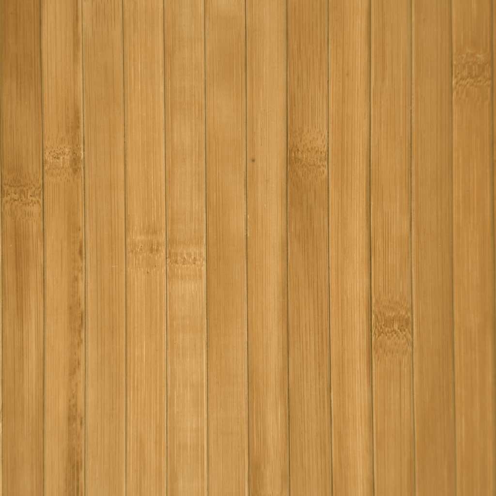 Tepih pravokutni prirodni 80 x 500 cm od bambusa