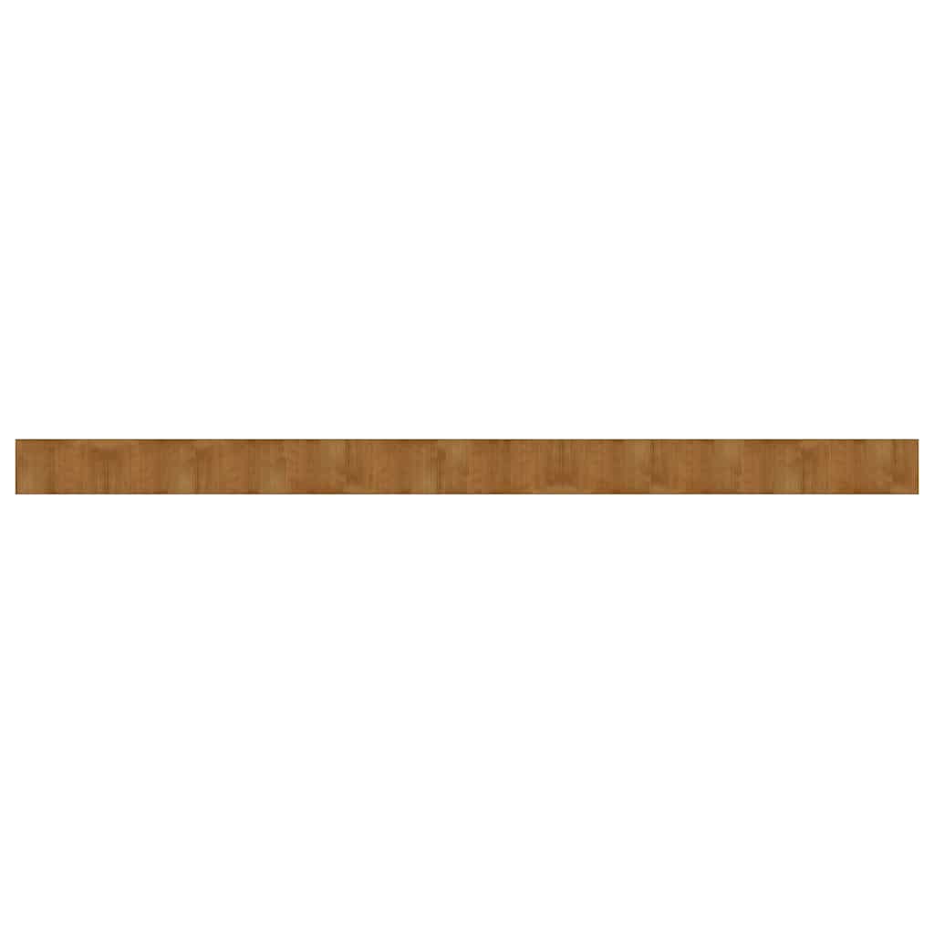 Tepih pravokutni smeđi 60 x 1000 cm od bambusa