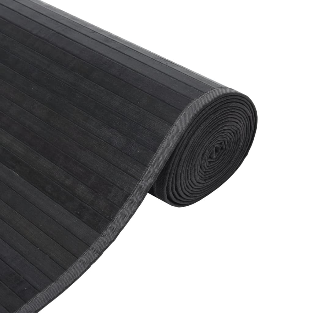 Tepih pravokutni sivi 70 x400 cm od bambusa