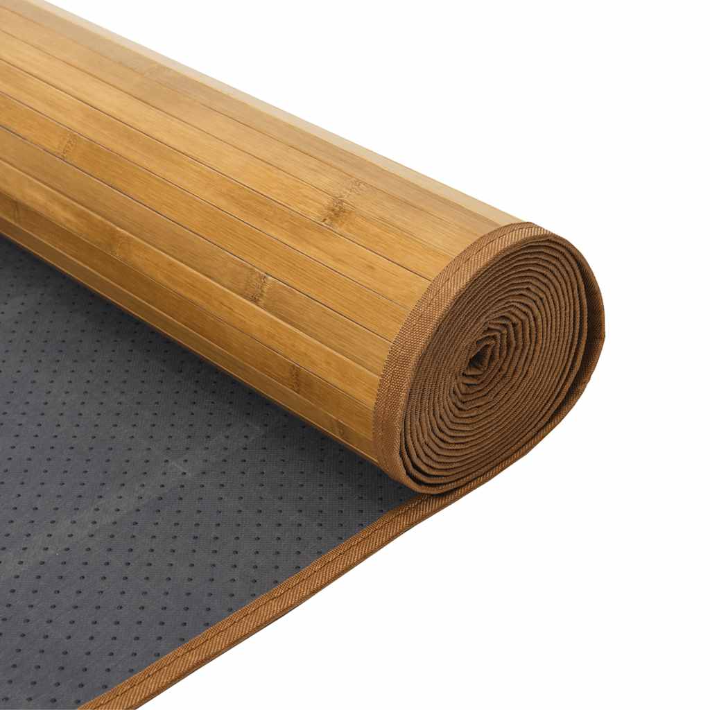 Tepih pravokutni prirodni 80 x 1000 cm od bambusa