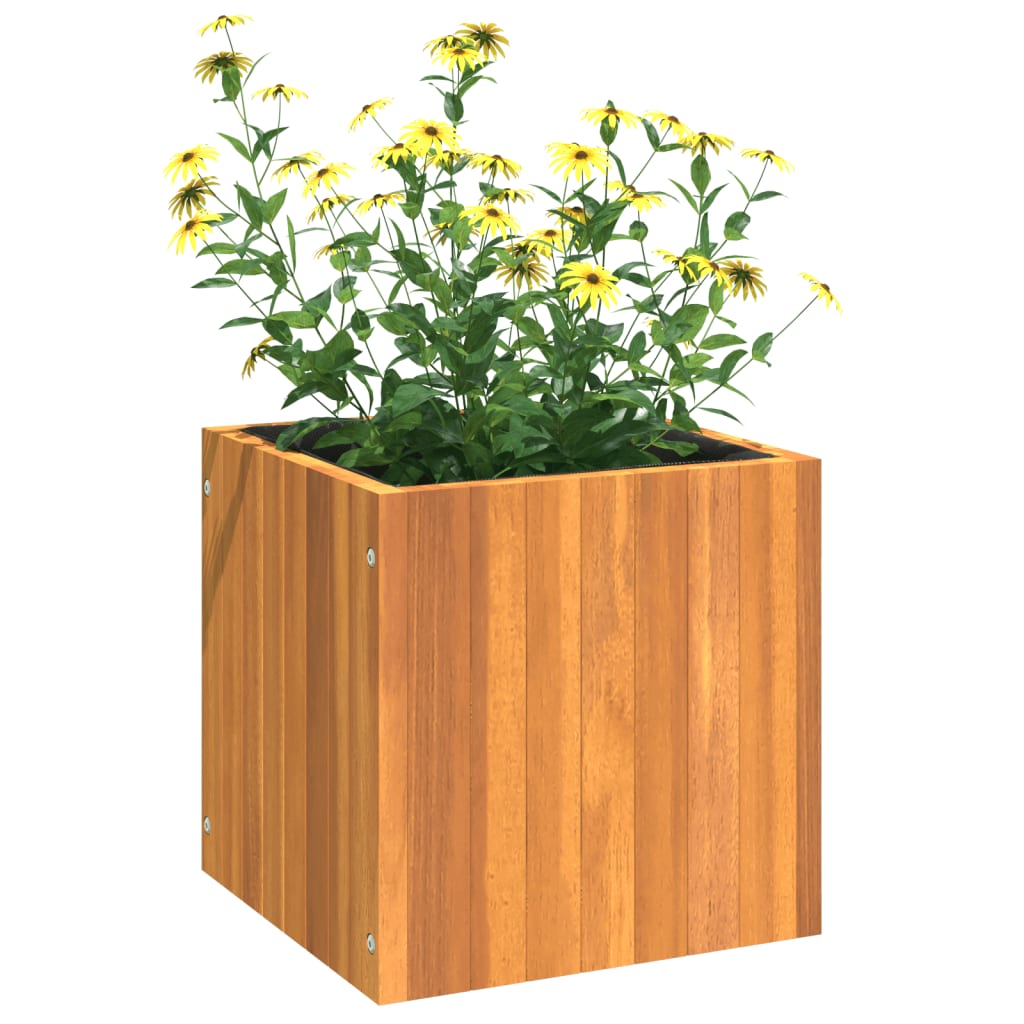 Vrtna sadilica 35 x 35 x 35 cm od masivnog bagremovog drva