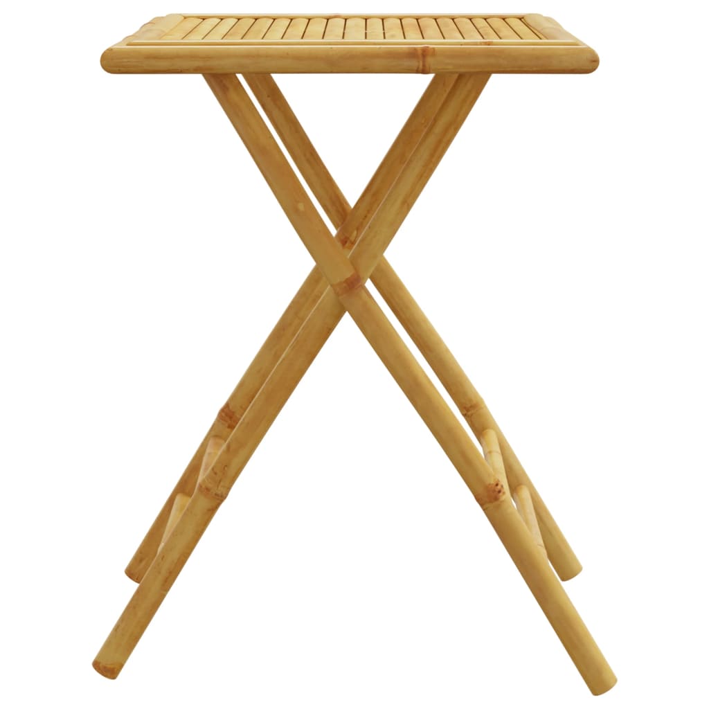 Sklopivi vrtni stol 55 x 55 x 75 cm od bambusa