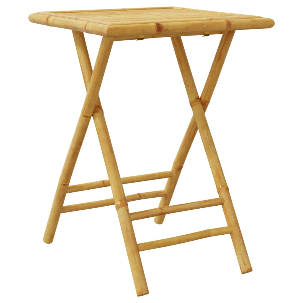 Sklopivi vrtni stol 55 x 55 x 75 cm od bambusa