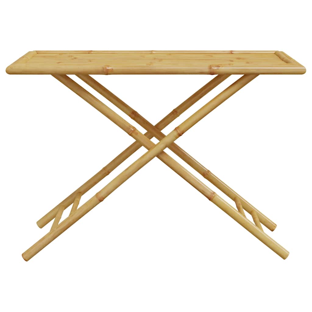 Sklopivi vrtni stol 115 x 55 x 75 cm od bambusa