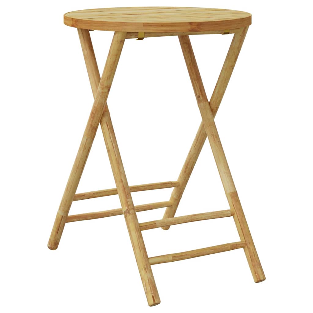 Sklopivi vrtni stol Ø55 x 75 cm od bambusa