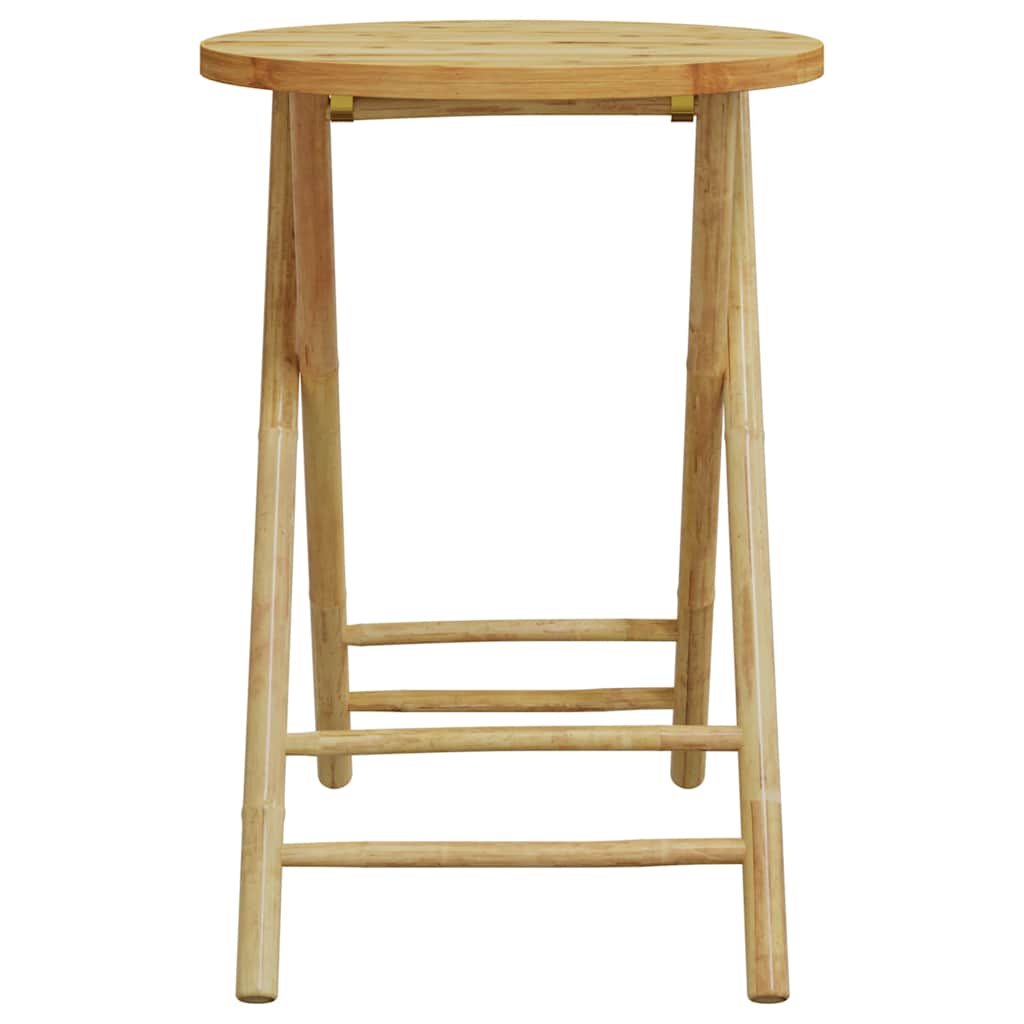 Sklopivi vrtni stol Ø55 x 75 cm od bambusa