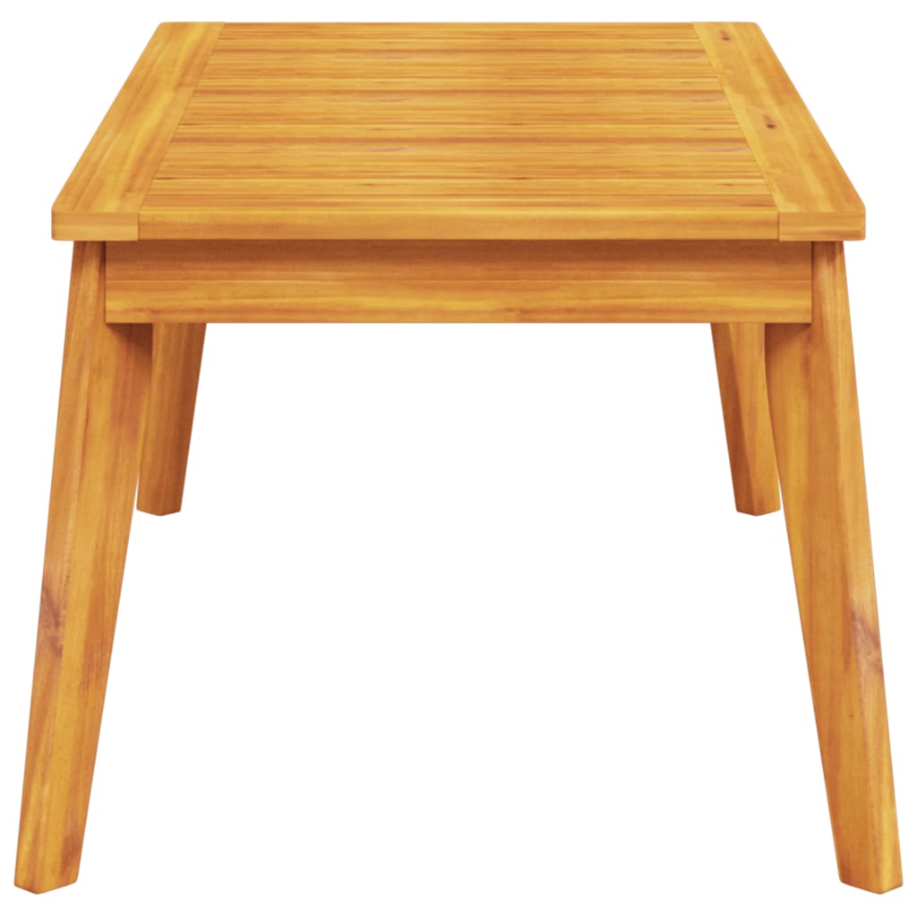 Vrtni blagovaonski stol 100 x 55 x 45 cm masivno bagremovo drvo
