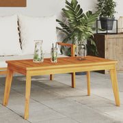 Vrtni blagovaonski stol 100 x 55 x 45 cm masivno bagremovo drvo