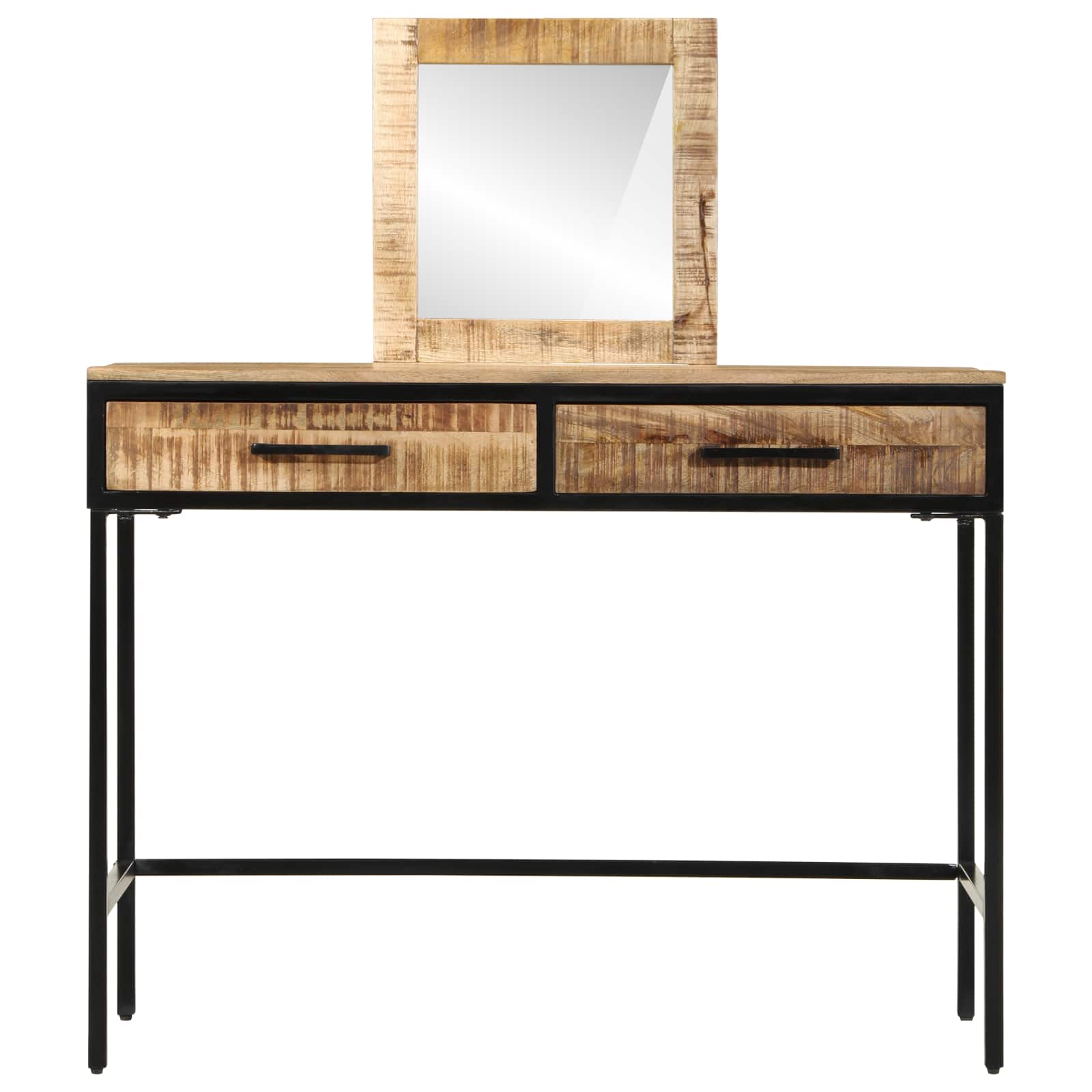 Toaletni stol Smeđa 100 x 40 x 120 cm Čvrsto drvo manga