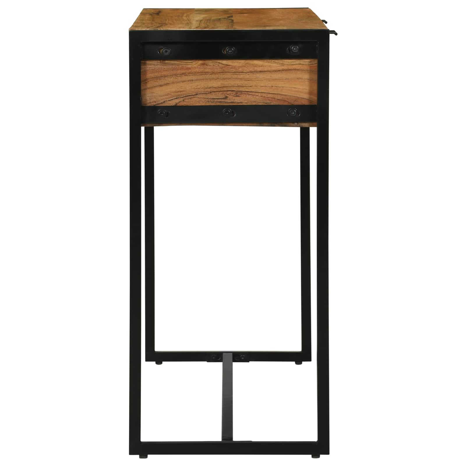 Konzolna stolica Smeđa 90 x 35 x 75 cm Čvrsto drvo akacije
