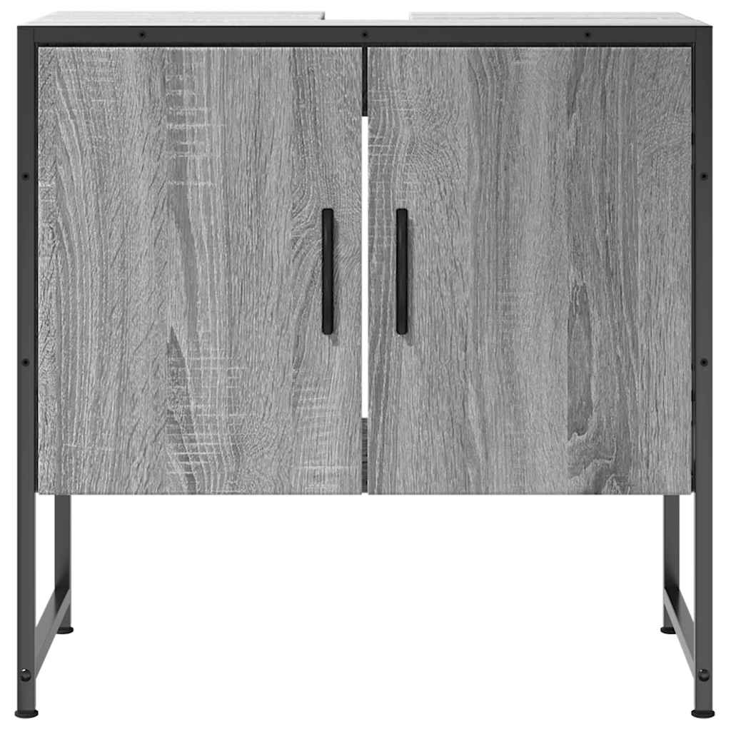 Ormarić za umivaonik boja hrasta 60x33x60 cm konstruirano drvo