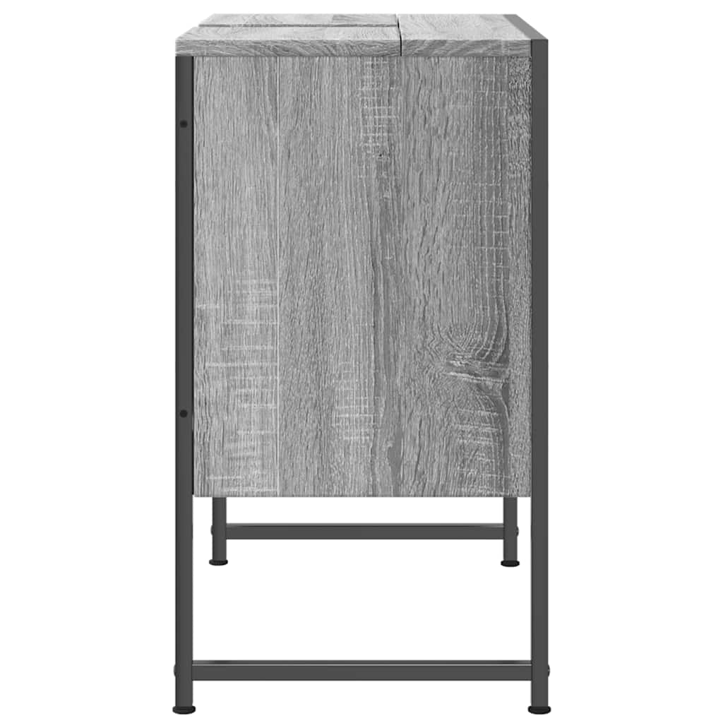 Ormarić za umivaonik boja hrasta 60x33x60 cm konstruirano drvo