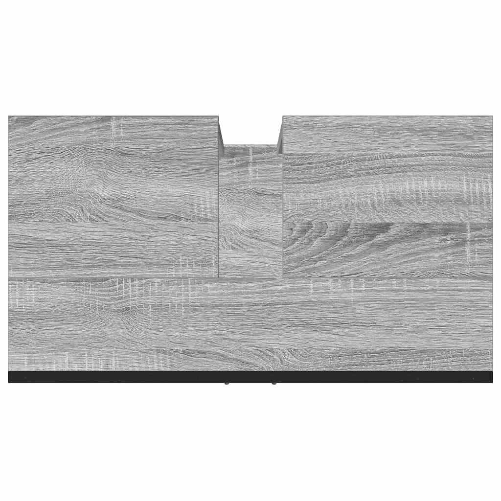Ormarić za umivaonik boja hrasta 60x33x60 cm konstruirano drvo