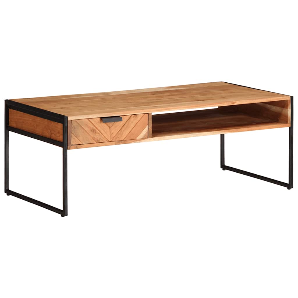 Stolić za kavu 110 x 55 x 40 cm od masivnog bagremovog drva