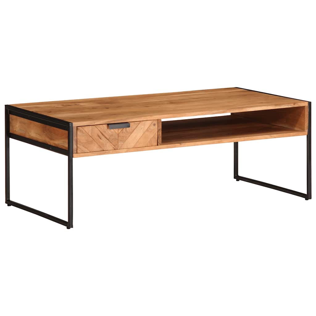 Stolić za kavu 110 x 55 x 40 cm od masivnog bagremovog drva