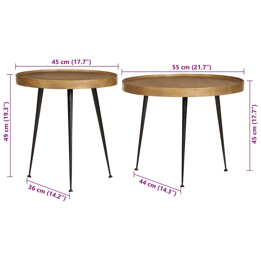 Klub stolić 2 kom. zlatno inženjersko drvo