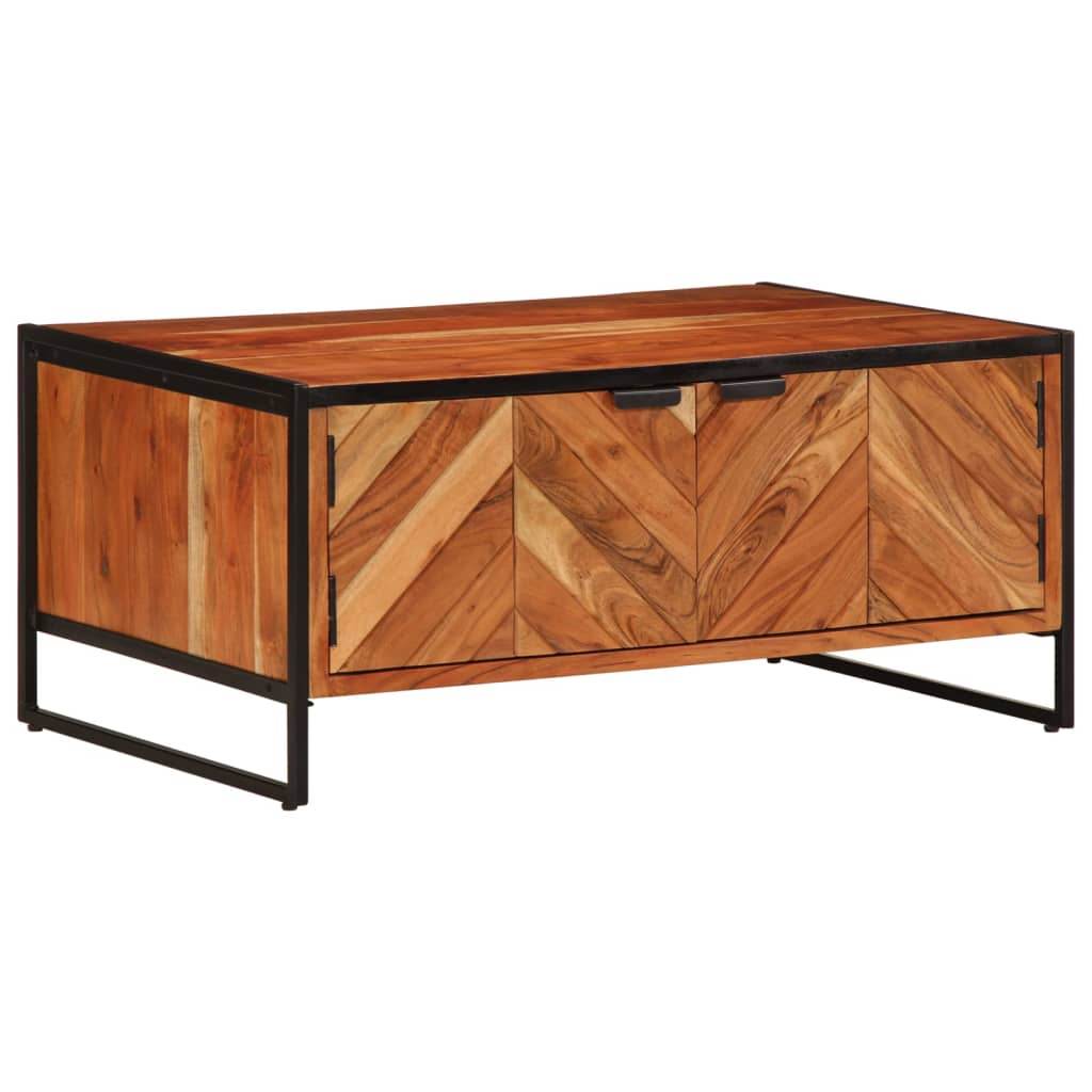 Stolić za kavu 90x55x40 cm od masivnog drva bagrema