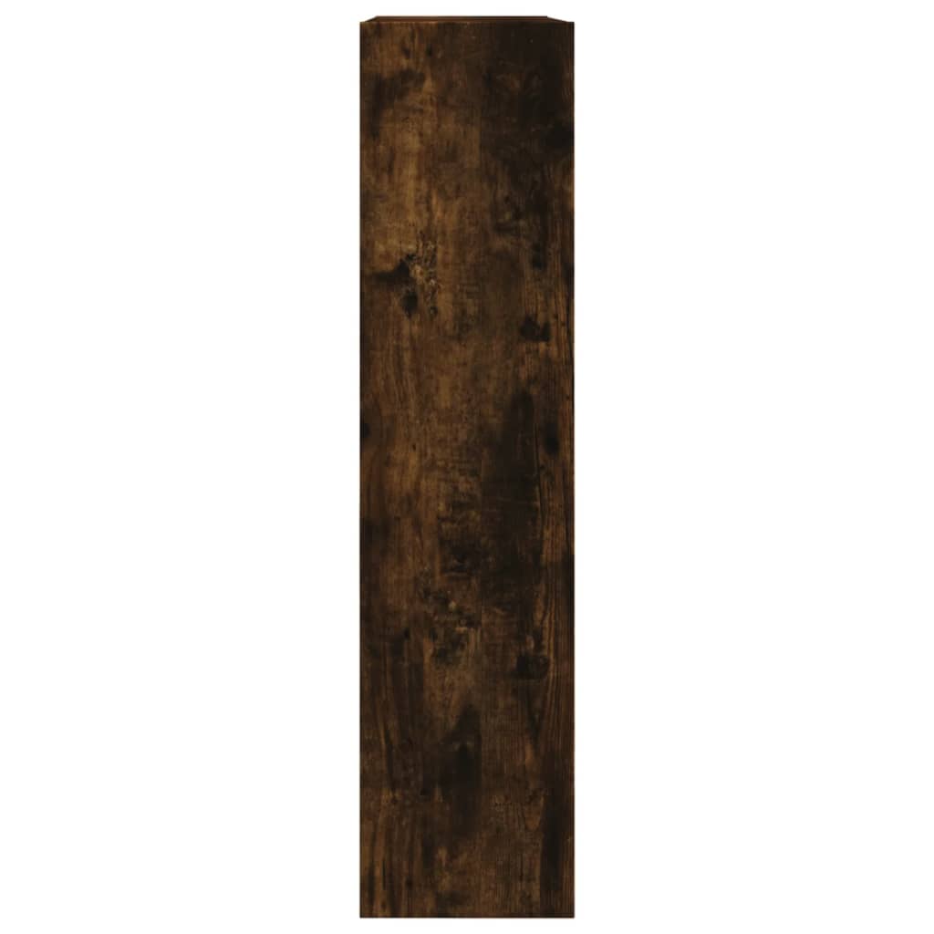 Ormarić za cipele dimljeni hrast 80x21x87,5cm konstruirano drvo
