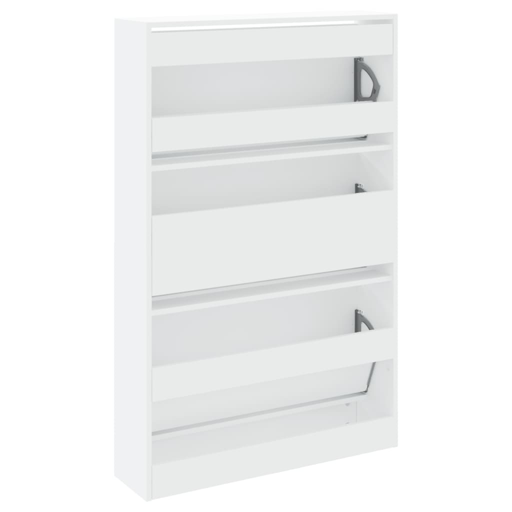 Ormarić za cipele bijeli 80x21x125,5 cm od konstruiranog drva