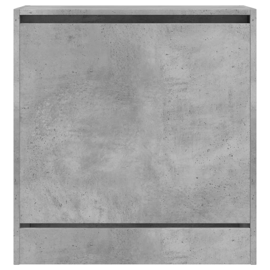 Ormarić za cipele boja betona 60x34x63,5 cm konstruirano drvo