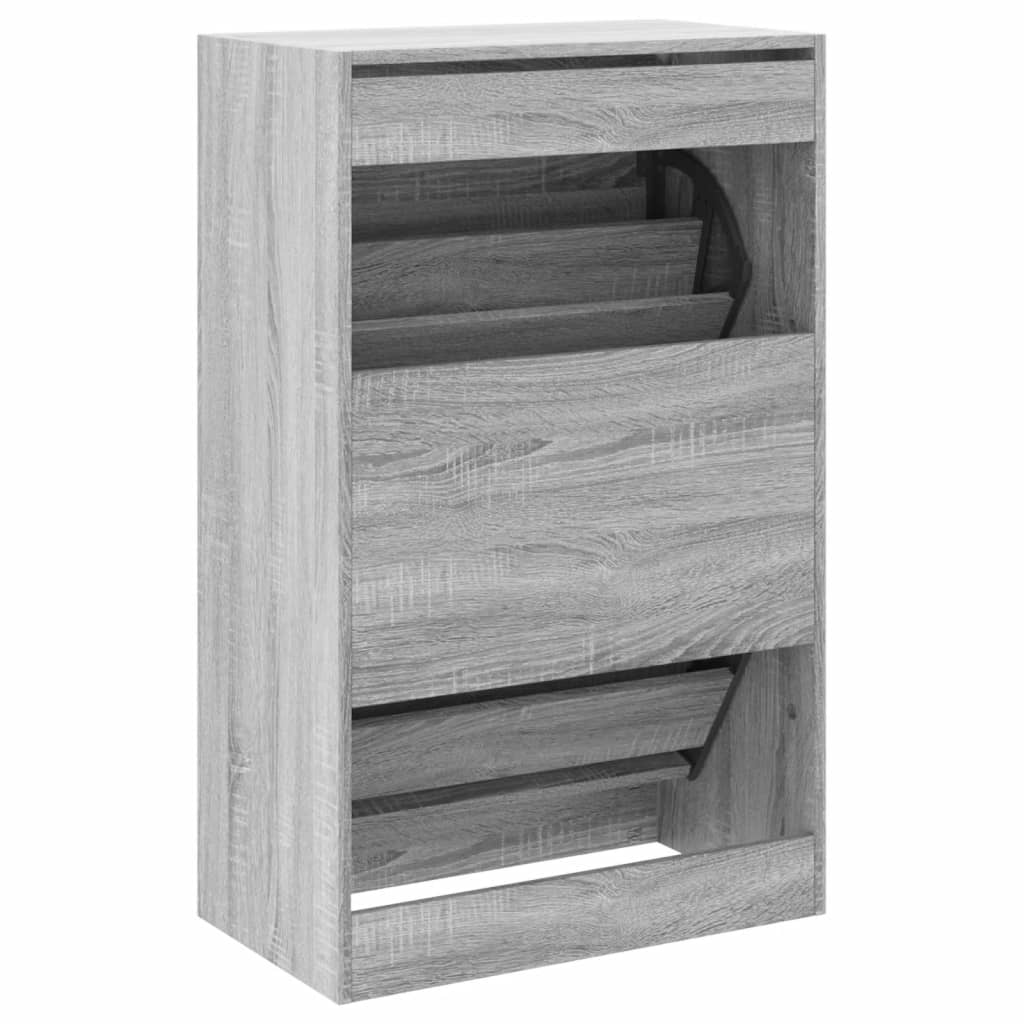 Ormarić za cipele boja hrasta 60x34x96,5 cm konstruirano drvo