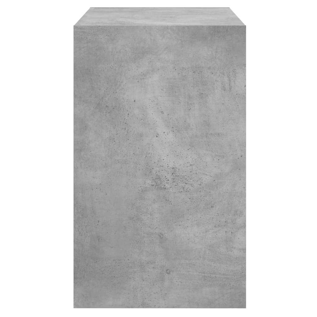 Ormarić za cipele boja betona 80x42x69 cm konstruirano drvo