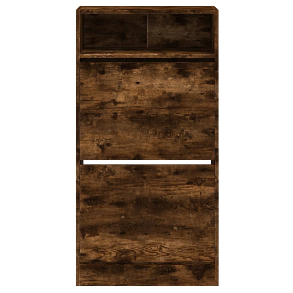 Ormarić za cipele boja hrasta 60x34x116 cm konstruirano drvo