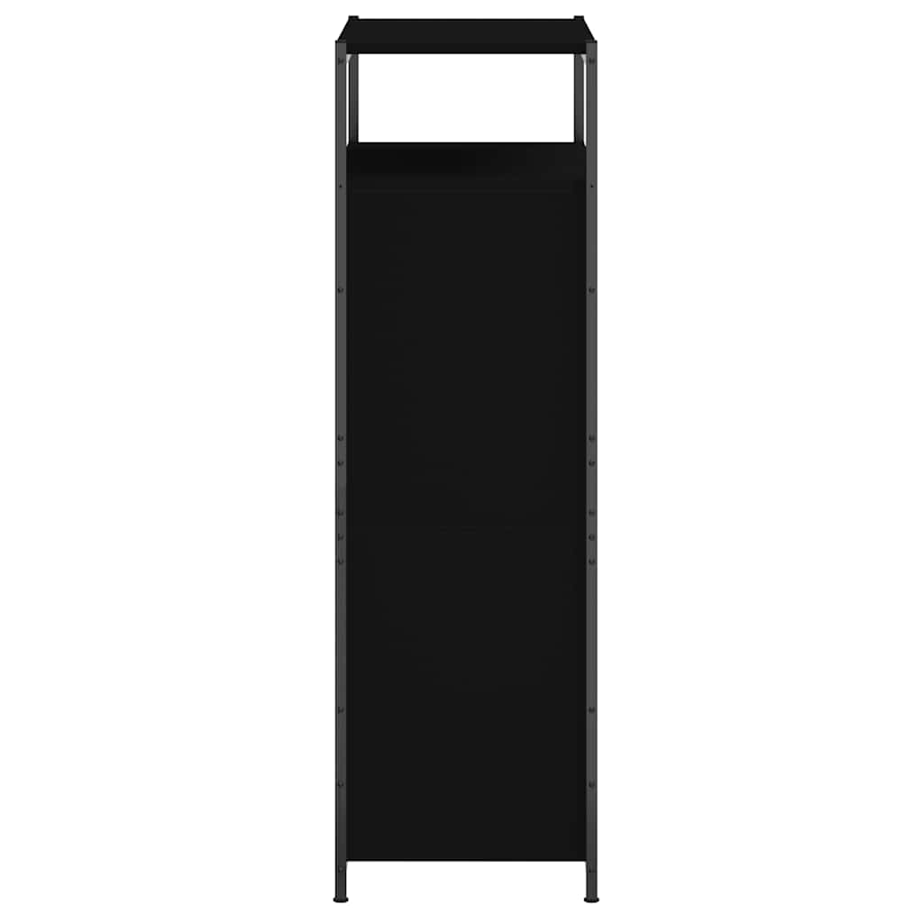 Ormarić za cipele crni 60 x 34 x 112 cm od konstruiranog drva