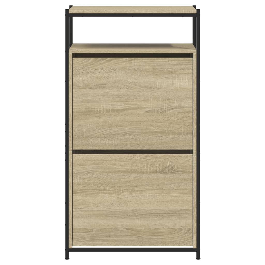 Ormarić za cipele boja hrasta 60x34x112 cm konstruirano drvo