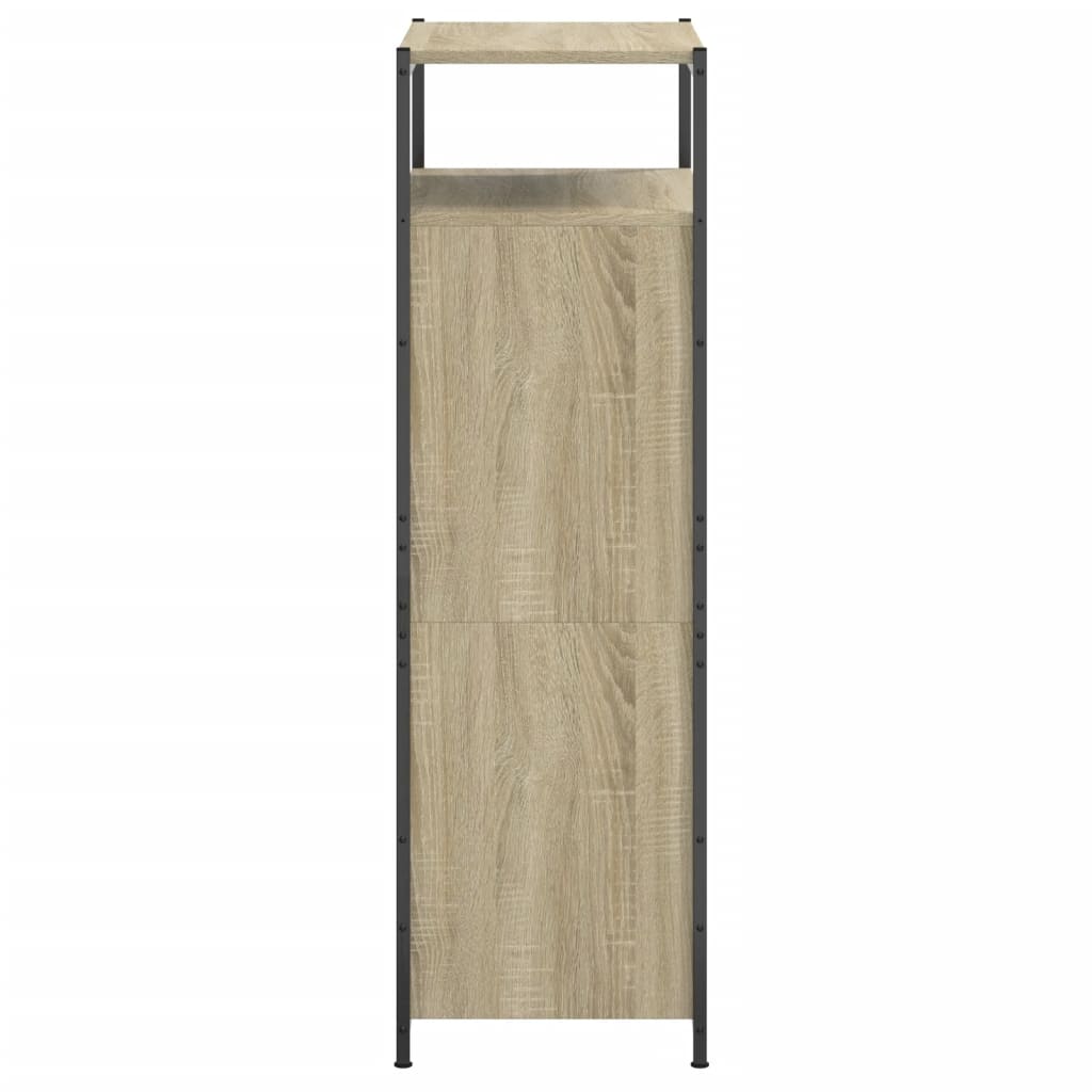 Ormarić za cipele boja hrasta 60x34x112 cm konstruirano drvo