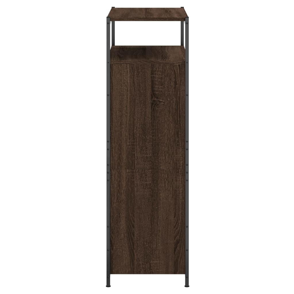 Ormarić za cipele boja hrasta 75x34x112 cm konstruirano drvo
