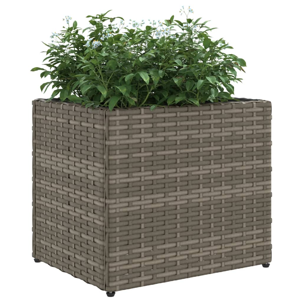 Vrtna sadilica siva 36 x 30 x 32 cm od poliratana