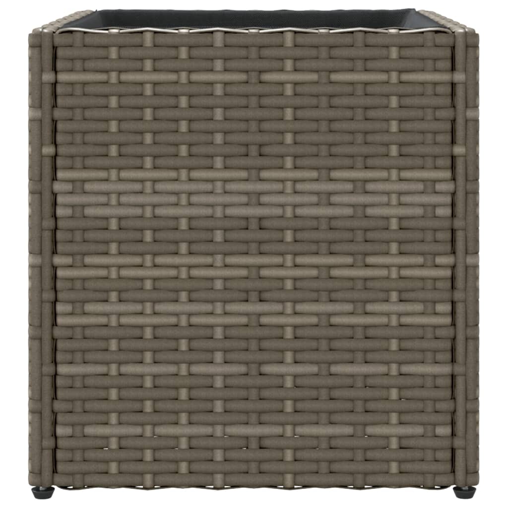 Vrtna sadilica siva 36 x 30 x 32 cm od poliratana