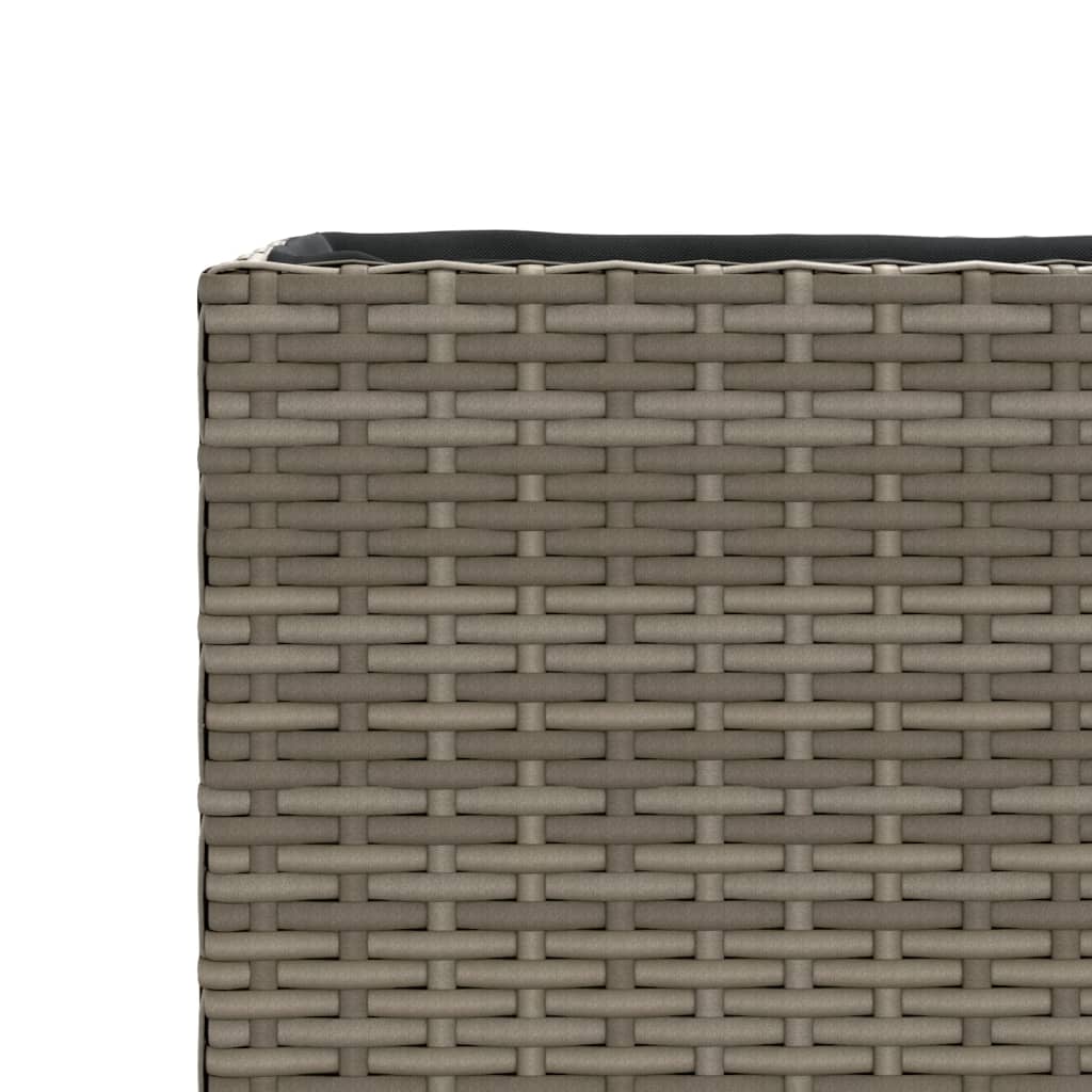Vrtna sadilica siva 36 x 30 x 32 cm od poliratana