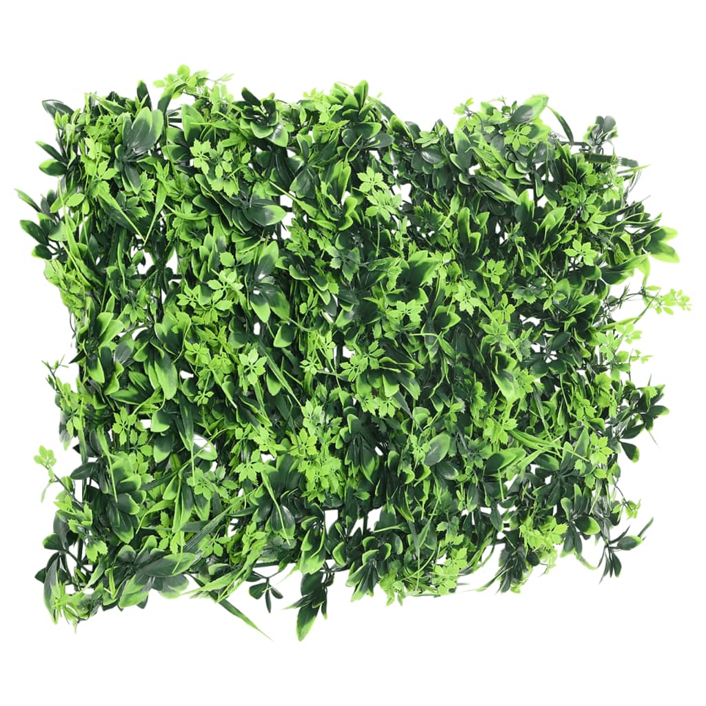 Ograda od umjetnog lišća 6 kom zelena 40 x 60 cm