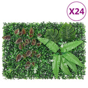 Ograda od umjetnih biljaka 24 kom zelena 40 x 60 cm