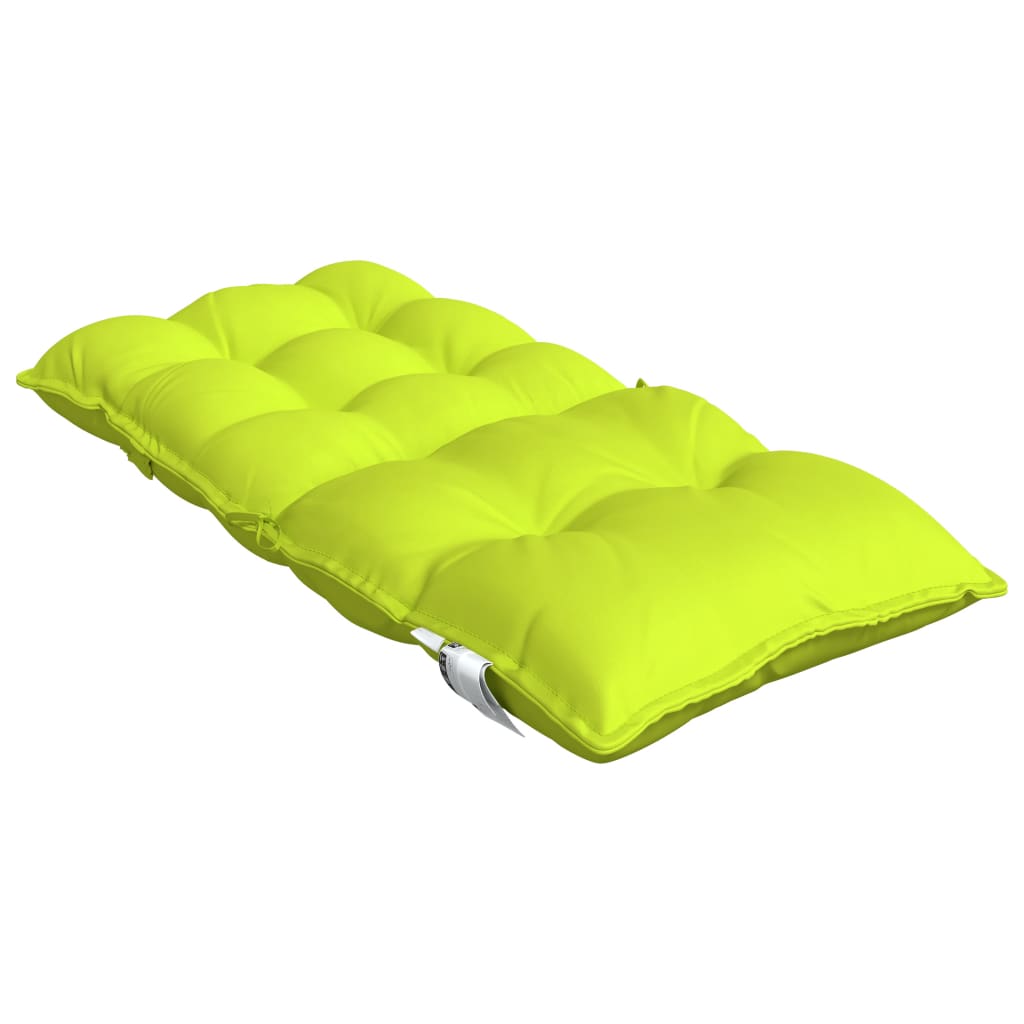 Jastuci za stolicu niskog naslona 6 kom svjetlozeleni tkanina