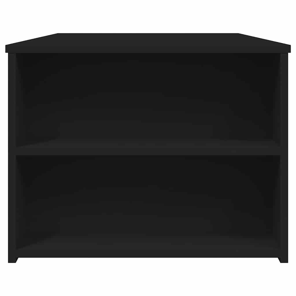 Stolić za kavu crni 102 x 55 x 42 cm od konstruiranog drva