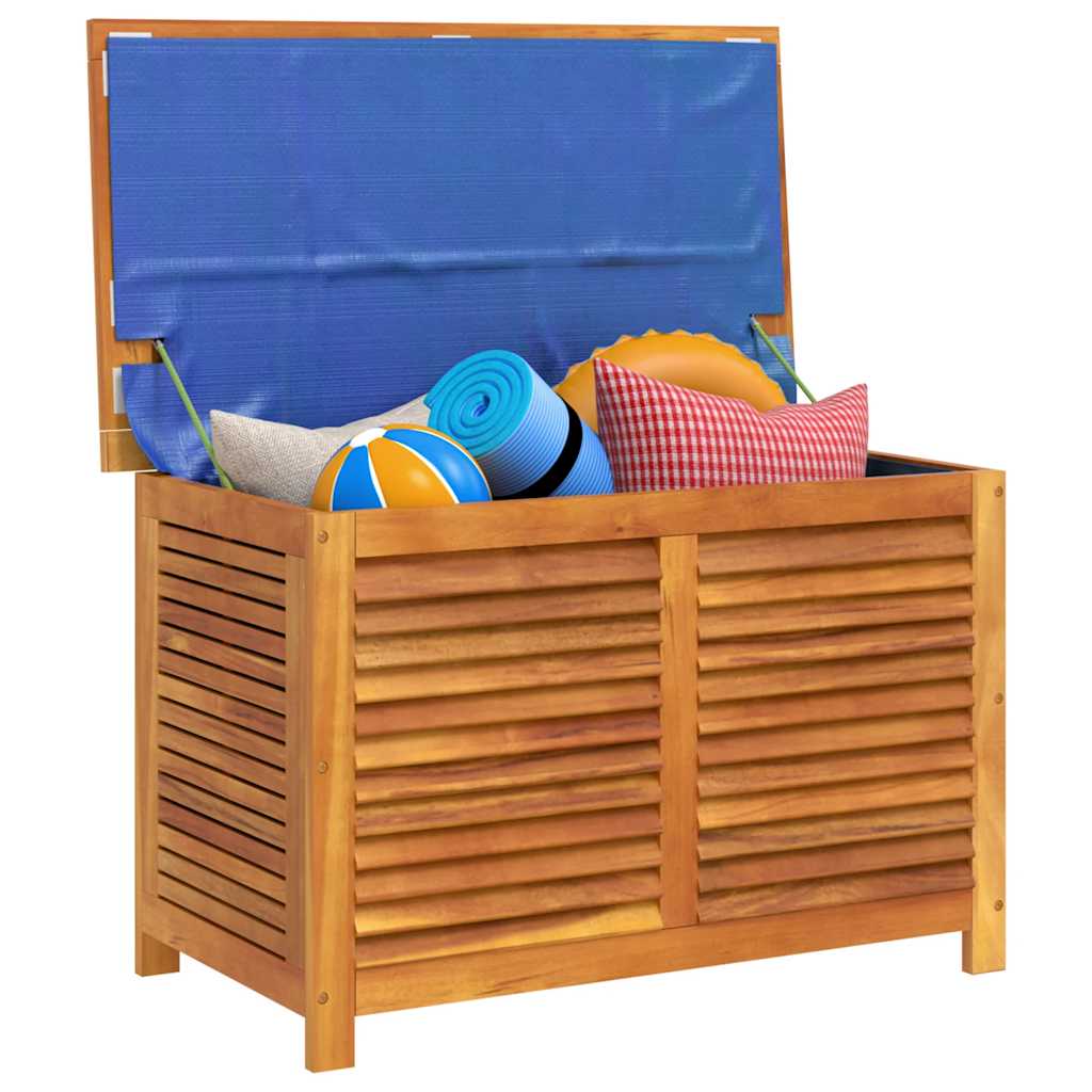 Vrtna kutija za pohranu s rešetkama 90x50x56 cm od drva bagrema