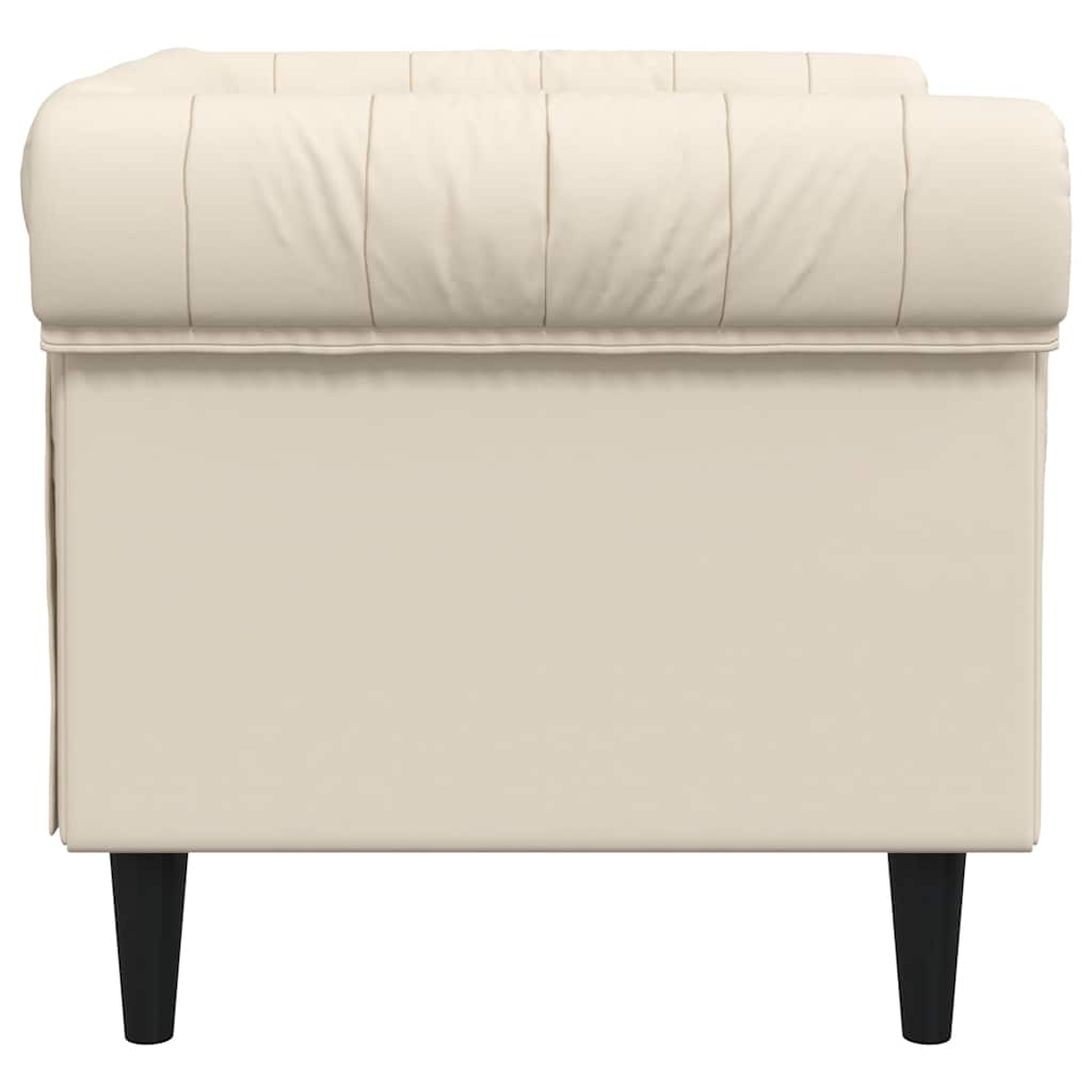 Fotelja Chesterfield platnena