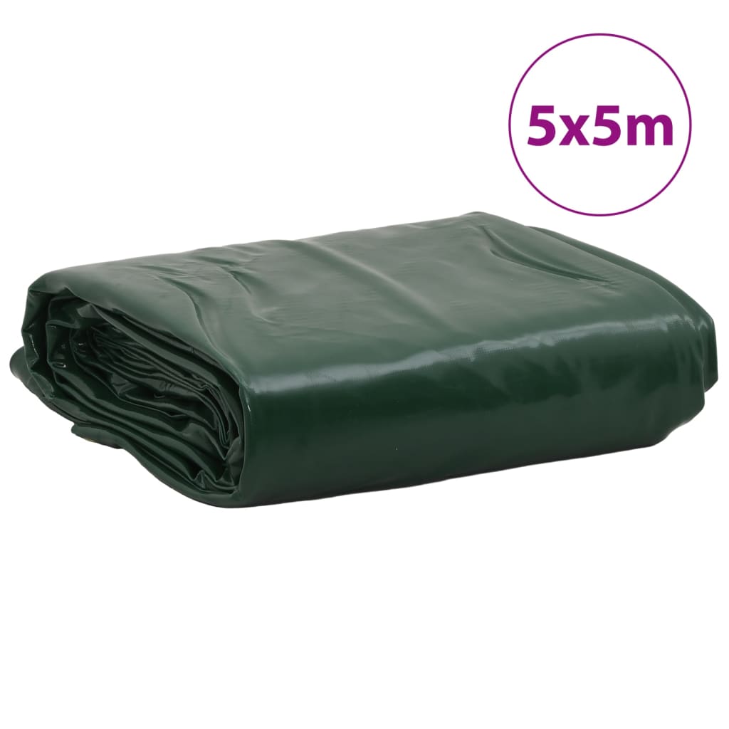 Cerada zelena 5 x 5 m 650 g/m²