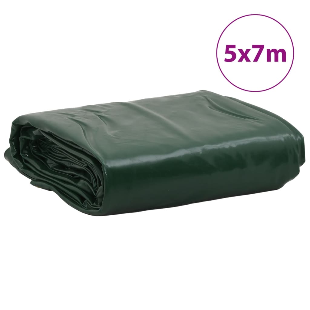 Cerada zelena 5 x 7 m 650 g/m²
