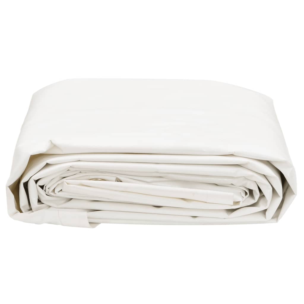 Cerada bijela 2,5 x 4,5 m 650 g/m²