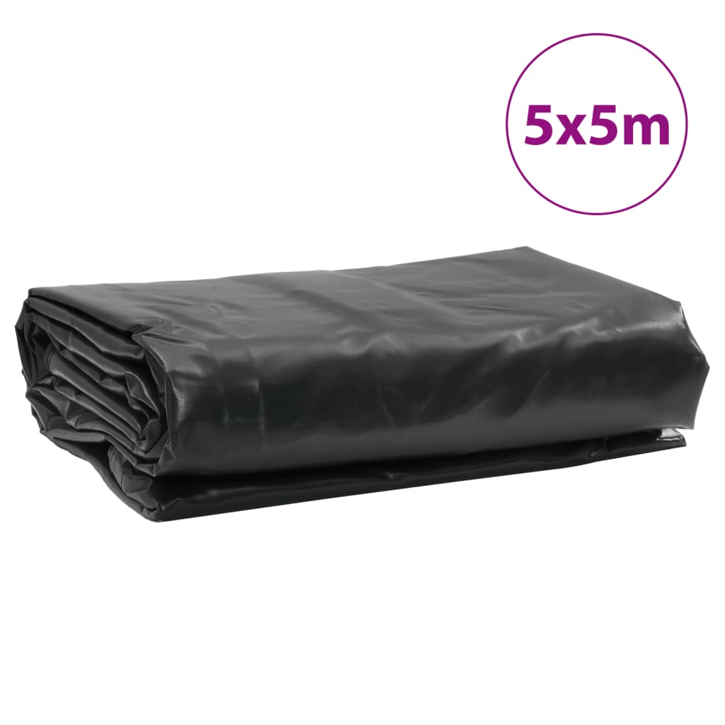 Cerada crna 5x5 m 650 g/m²