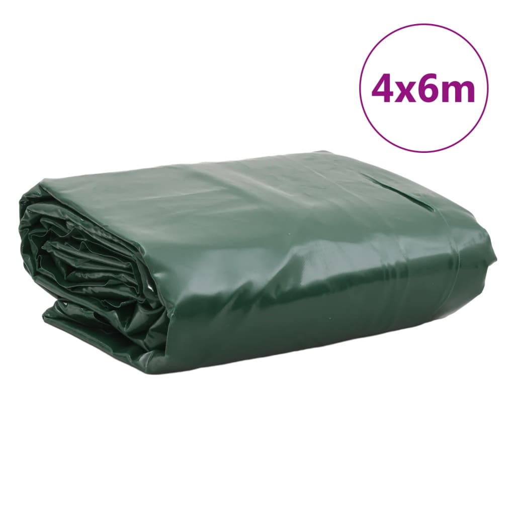 Cerada zelena 4 x 6 m 650 g/m²