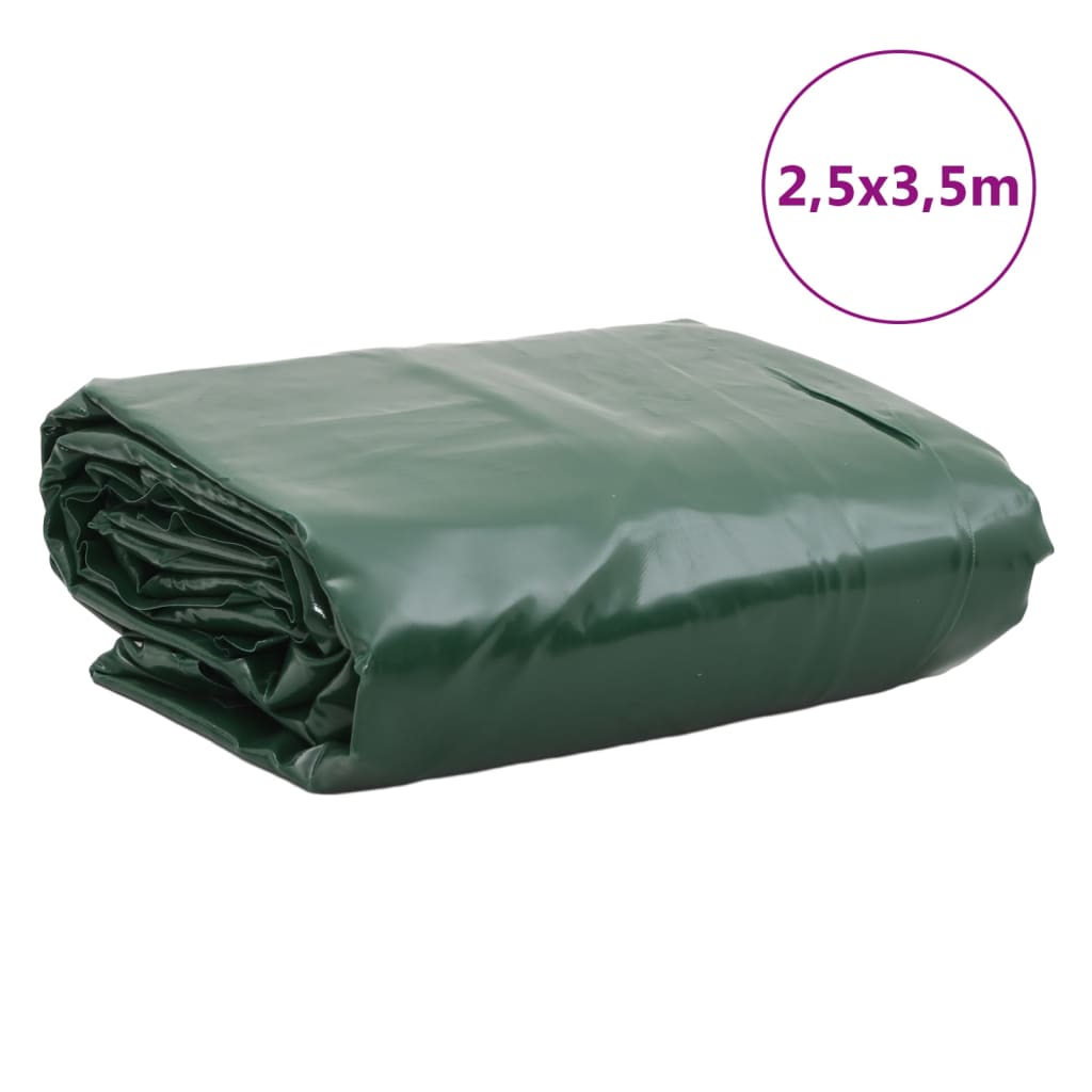 Cerada zelena 2,5 x 3,5 m 650 g/m²